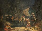 Giovanni Battista Tiepolo Diana and Actaeon USA oil painting artist